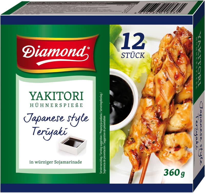 DIAMOND Yakitori Hühnerspiesse Japan Art