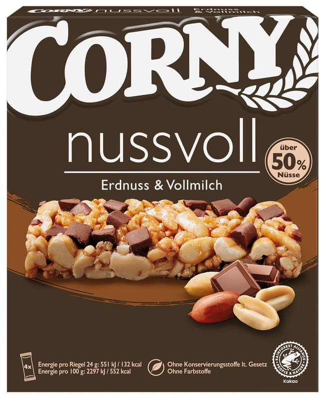 Corny Nutty Peanut and Whole Milk