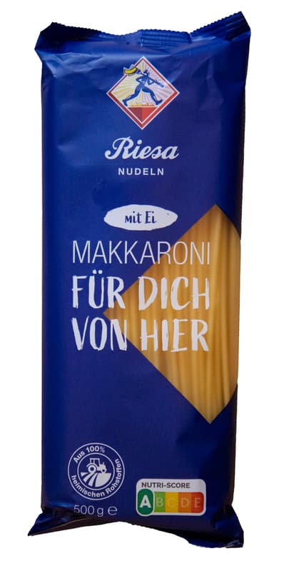 Riesa Eiernudeln Makkaroni