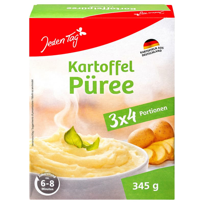 Jeden Tag Kartoffelpüree 12 Por.