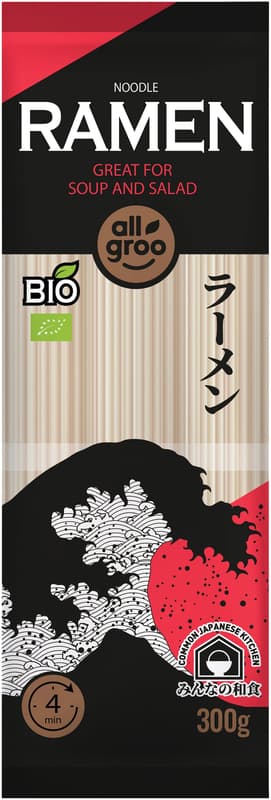 ALLGROO Bio Weizennudeln Ramen