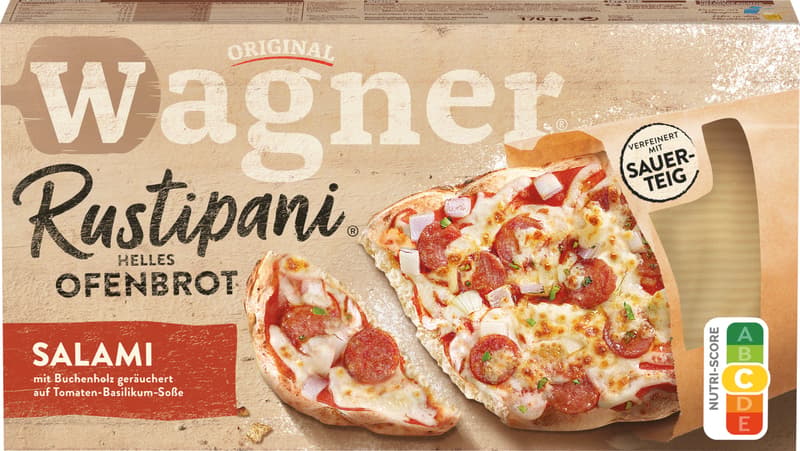 WAGNER RUSTIPANI Helles Ofenbrot Salami