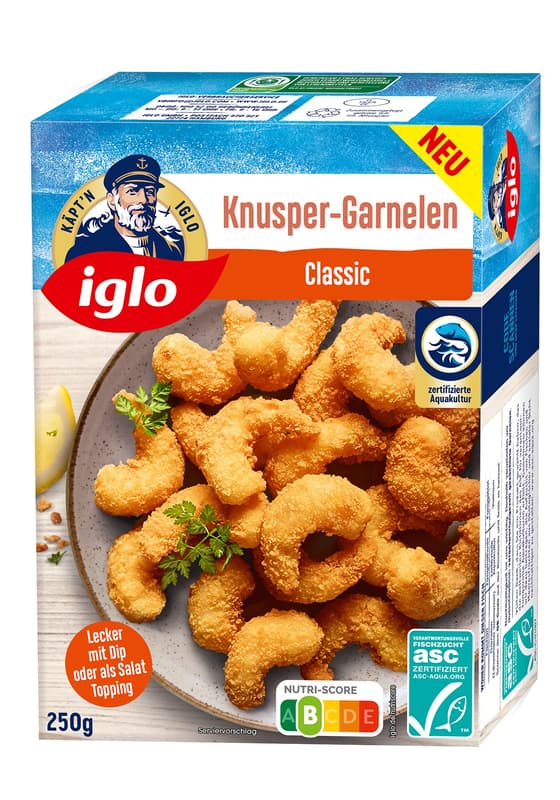 iglo ASC Crispy Shrimp Classic