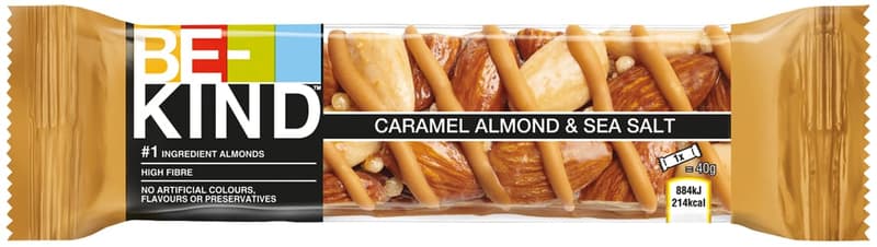 BE-KIND Caramel Almond & SeaSalt