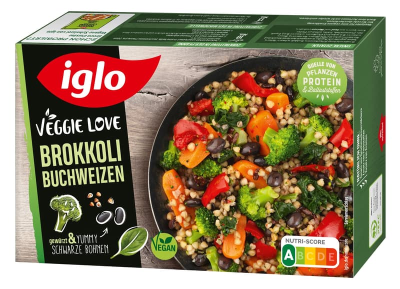 iglo Veggie Love Broccoli Buckwheat