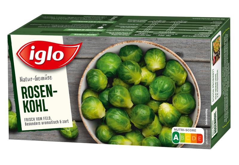 iglo natural vegetables Brussels sprouts