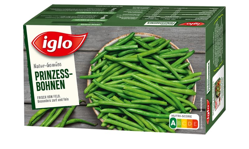 iglo natural vegetables green beans