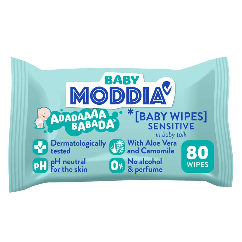 Moddia Baby Feuchttücher Sensitive
