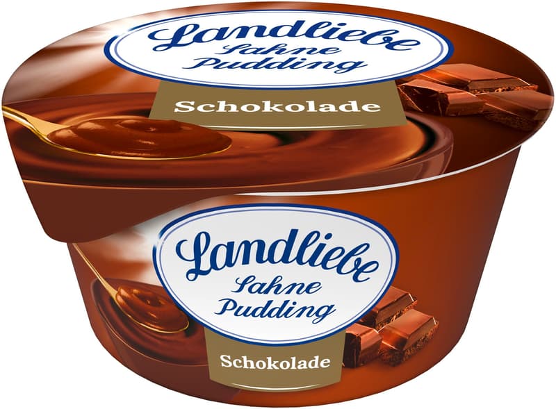 Landliebe cream pudding chocolate