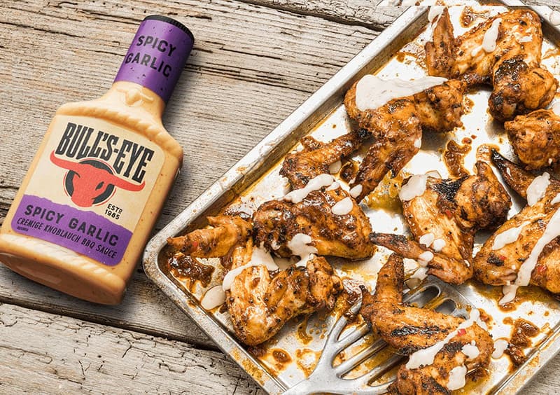 Bull's Eye Spicy Garlic BBQ Sauce