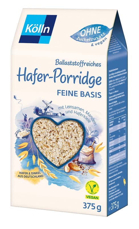 Kölln Oat Porridge Fine Base