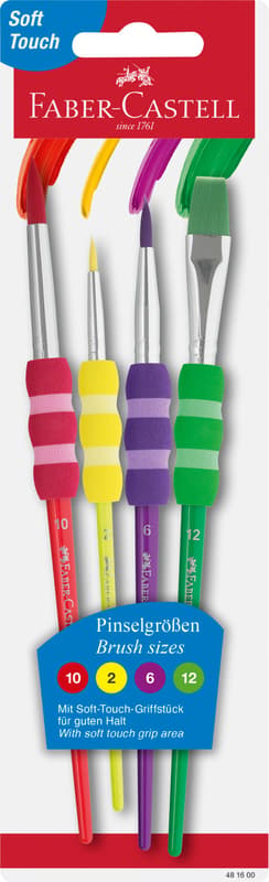 Faber-Castell Pinsel Set mit Softgriffstück
