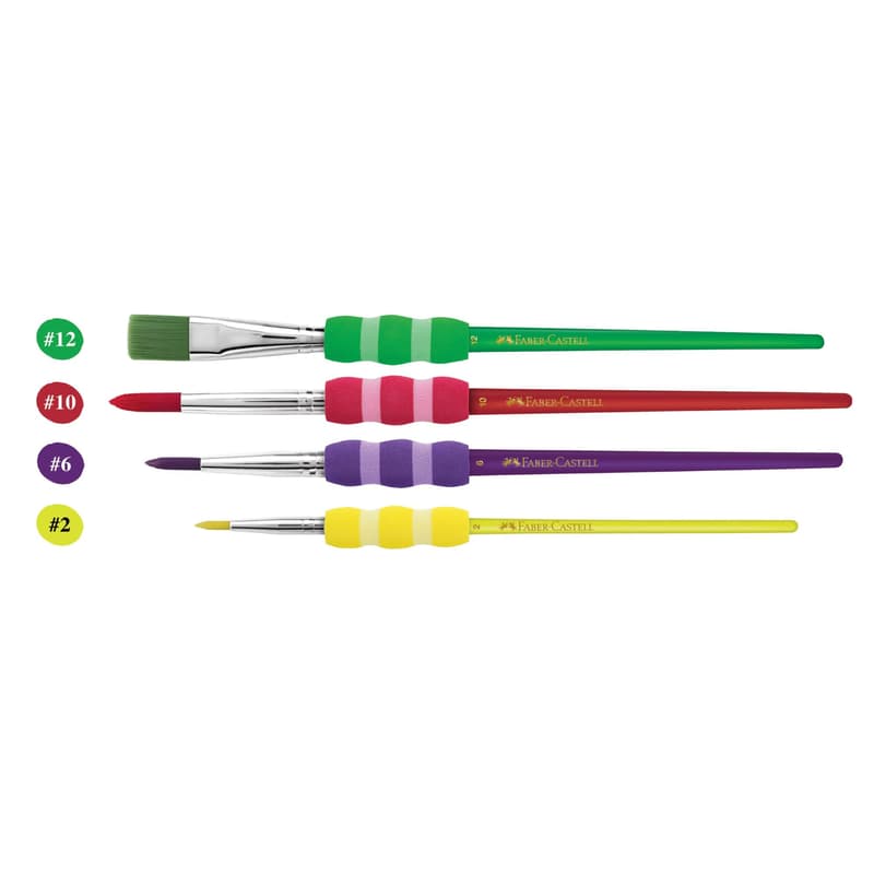 Faber-Castell Pinsel Set mit Softgriffstück