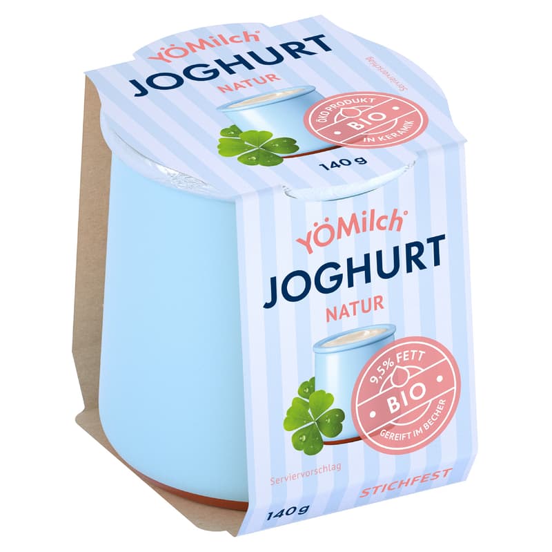 YOMilch ORGANIC Natural Yogurt 9.5% fat