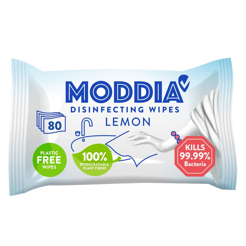 Moddia Desinfektionstücher Zitrone Biozidprodukt