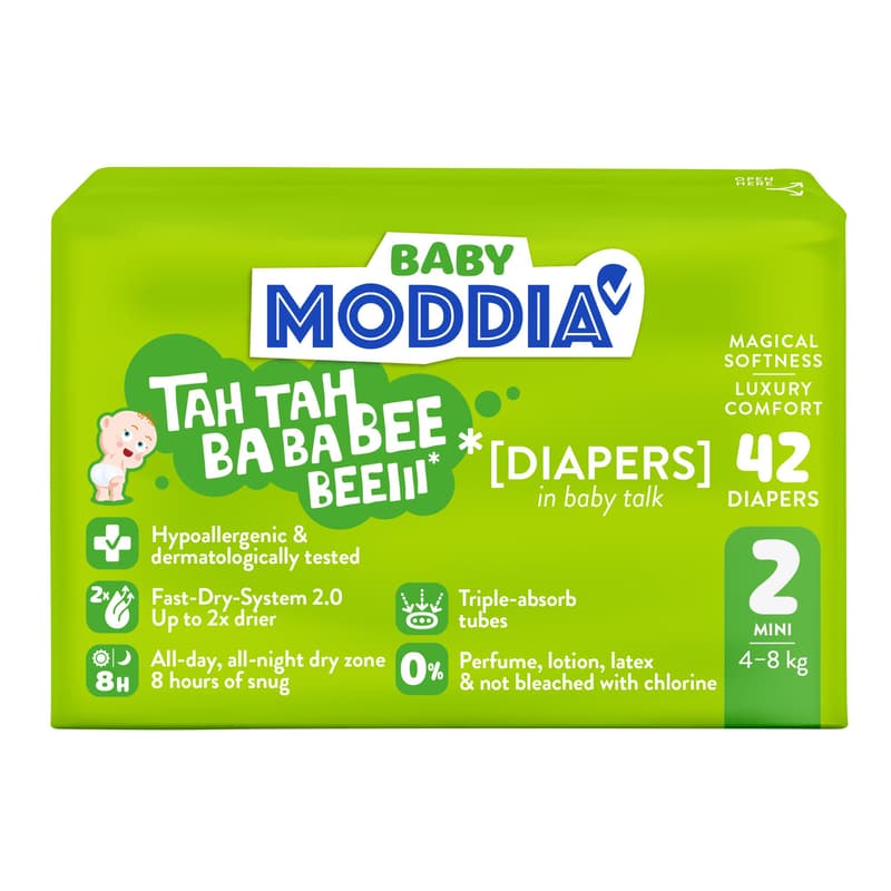 Moddia Baby Diapers 2 Mini