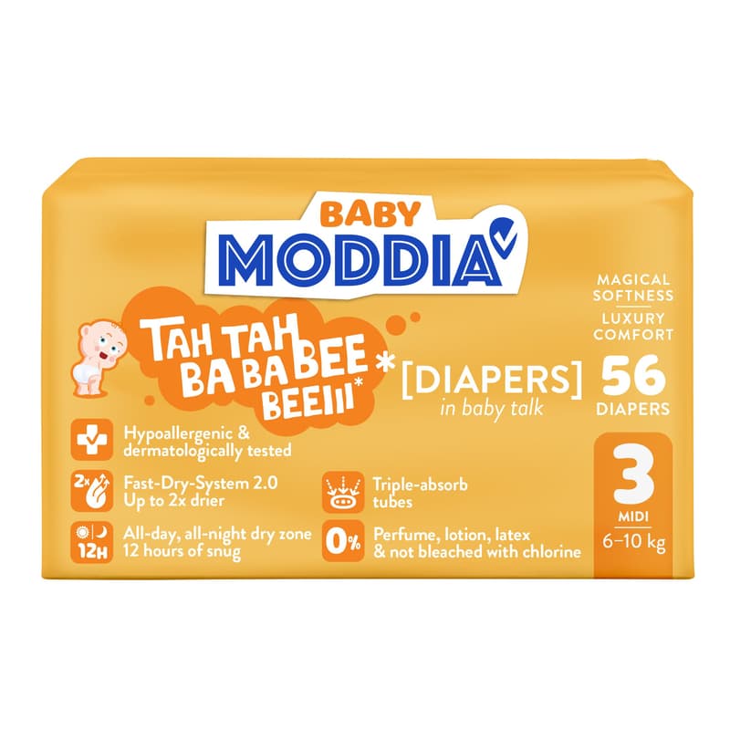 Moddia Baby Diapers 3 Midi 