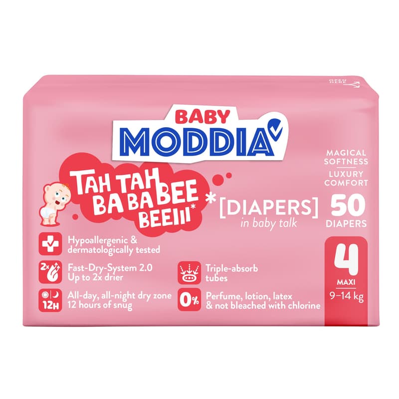 Moddia Baby Diapers 4 Maxi