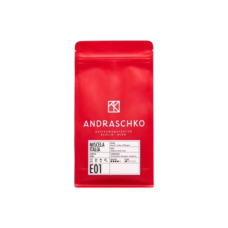 Andraschko Coffee Manufactory Bar Italia Espresso Blend