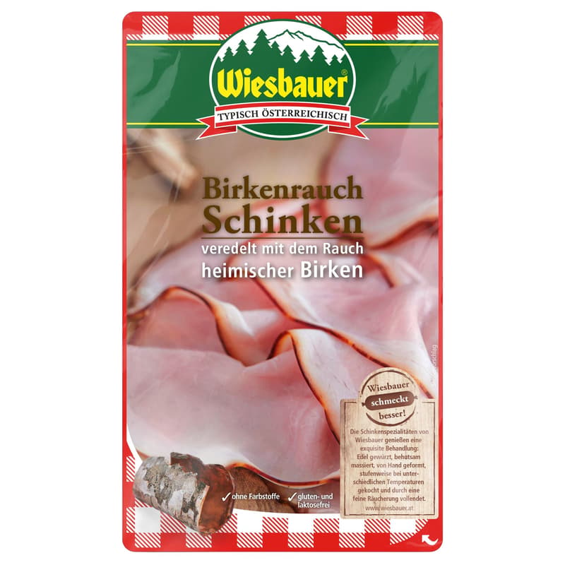 Birch smoked ham