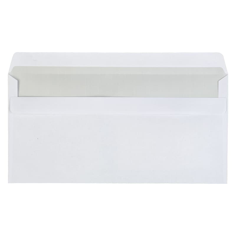 Idena envelopes 75g/m² self-adhesive with window white DIN long 25 pieces