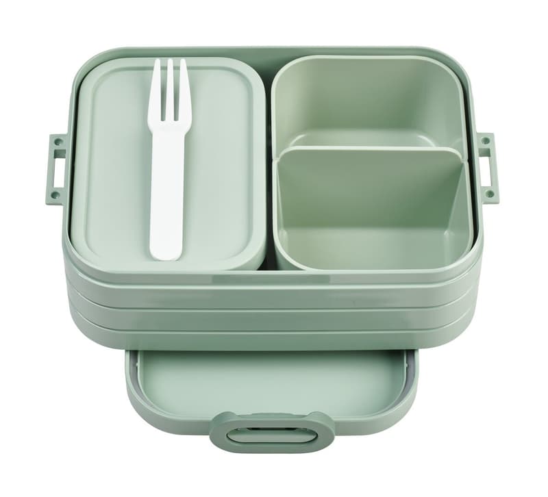MEPAL - bento Lunchbox Pausenbrot midi - nordisches Salbei