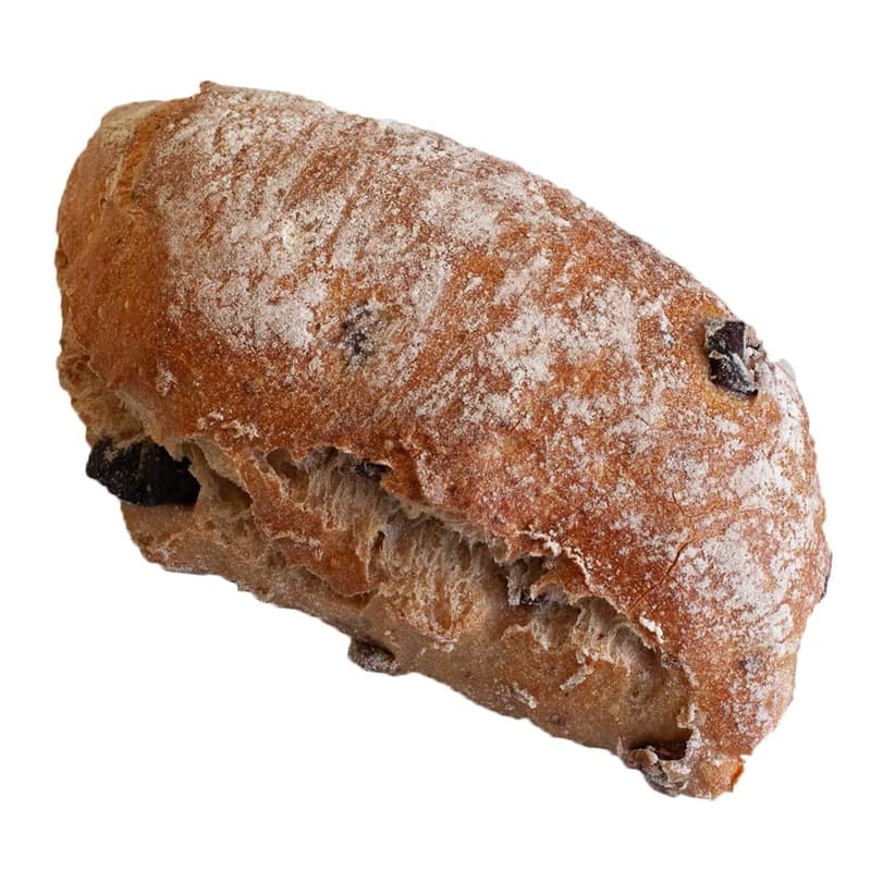 Viennese bread ORGANIC olive ciabatta