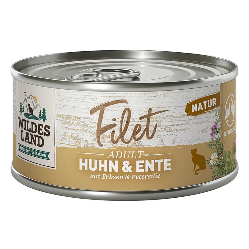 Wildes Land Fillet Chicken & Duck with Peas & Parsley 80g