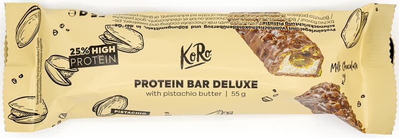 Koro Protein Bar Deluxe with Pistachio Butter