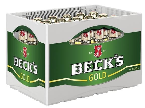 Beck's Gold Kiste 24x0.33l (MEHRWEG)