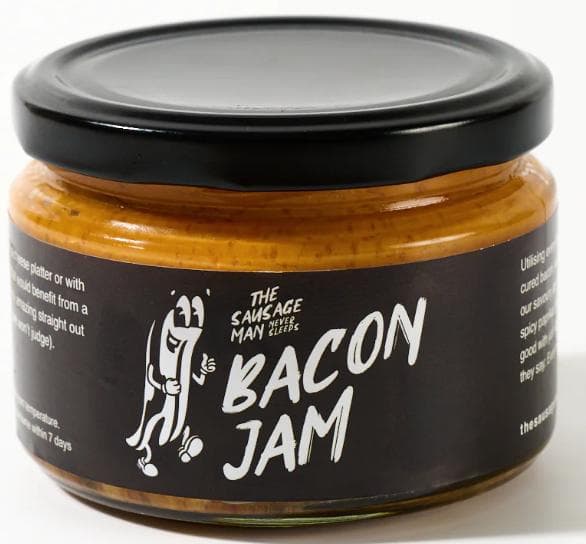 Sausage man never sleeps Bacon Jam