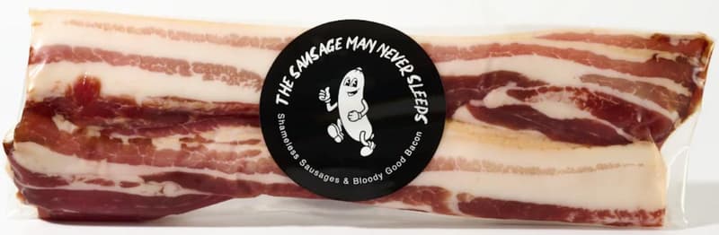 Sausage man never sleeps Streaky Bacon
