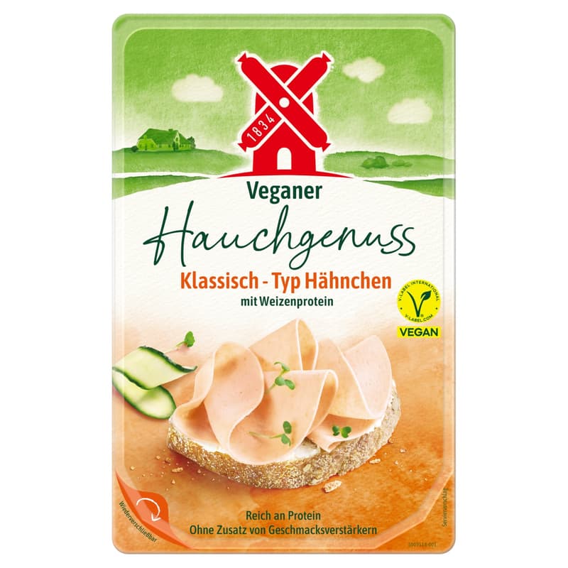 Rügenwalder Mühle Classic Smoked Sausage - Chicken Type VEGAN