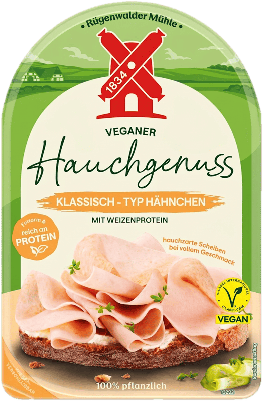 Rügenwalder Mühle Hauchgenuss Klassisch - Typ Hähnchen VEGAN