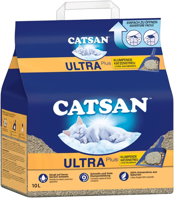 CATSAN Ultra plus clumping