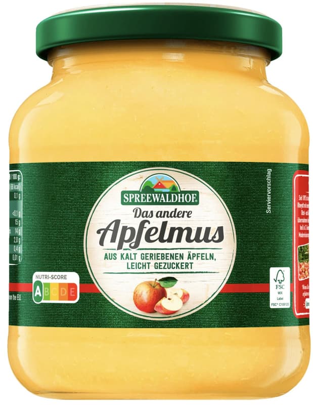 Spreewaldhof cold grated apple sauce