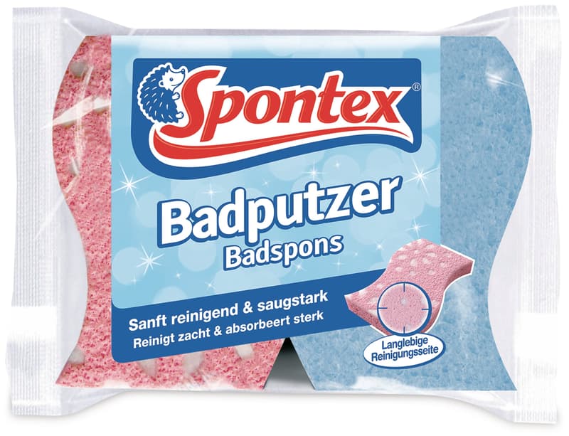 Spontex Bathroom Cleaner, suitable for all surfaces in the bathroom, extra handy shape, colour not freely selectable