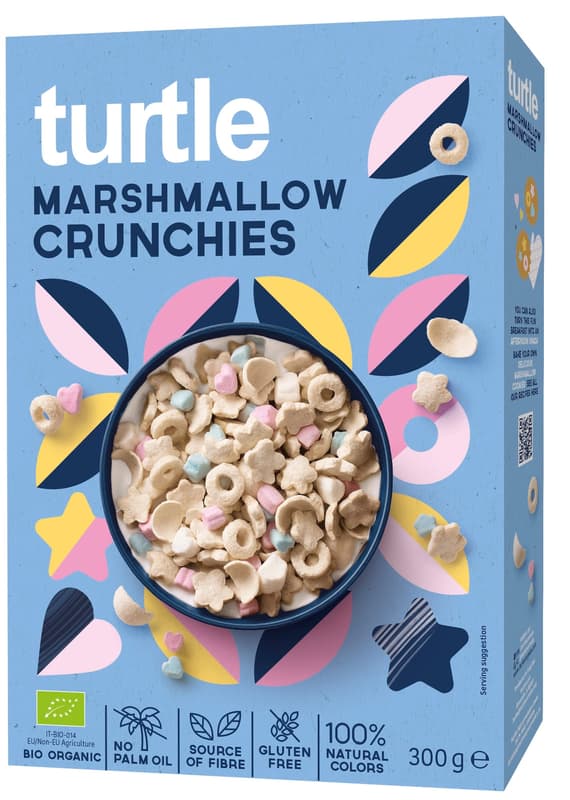 Turtle BIO Marshmallow Crunchies glutenfrei