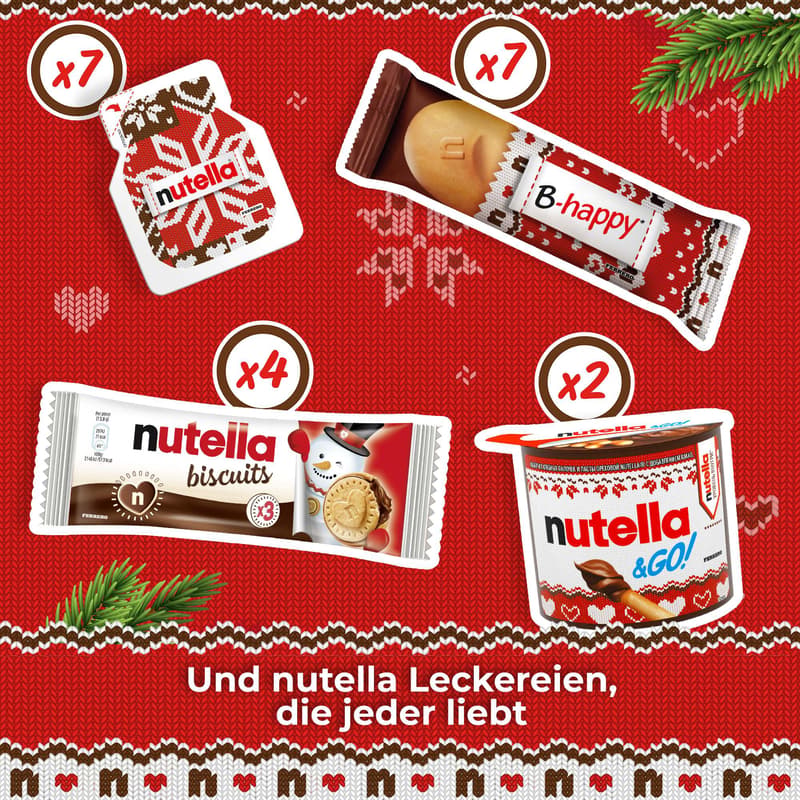 Nutella Adventskalender