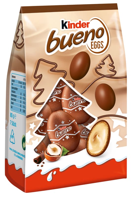 Kinder Bueno Eggs Christmas