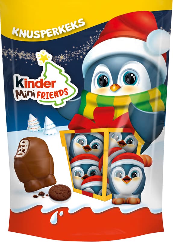 Kinder Mini Friends Crispy Biscuit Christmas