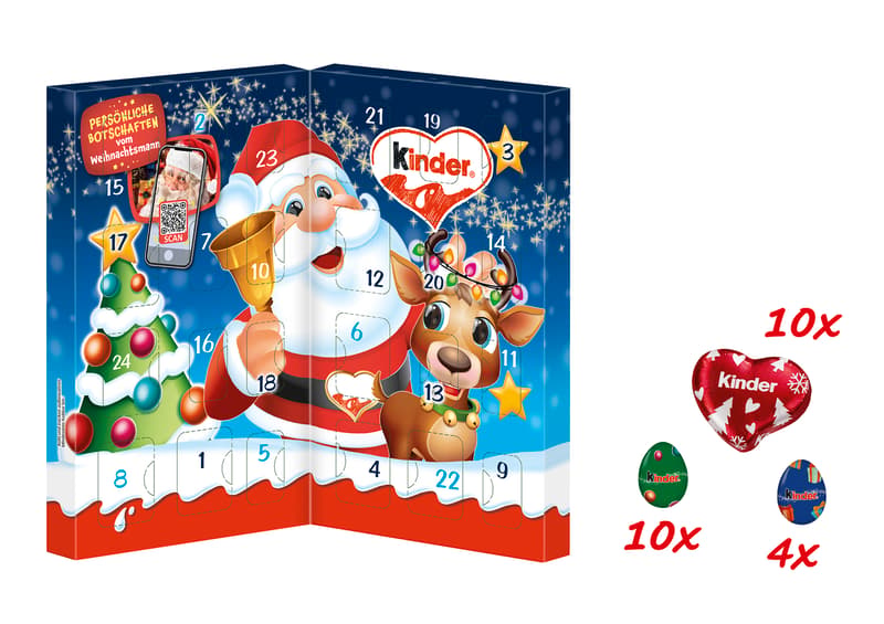 kinder Mix Tisch-Adventskalender