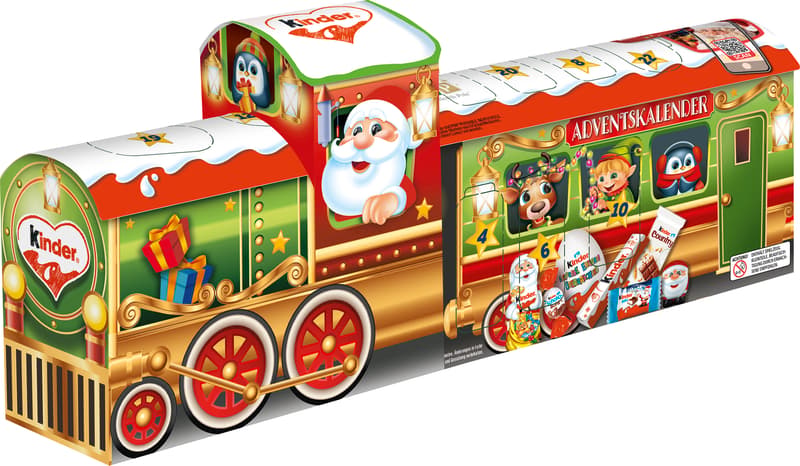 Kinder Mix 3D-Zug Adventskalender