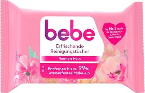 bebe Erfrischende Reinigungstücher Normale Haut