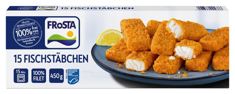 Frosta 15 fish fingers