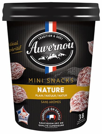 Auvernou Salami Pralinen natur im Becher