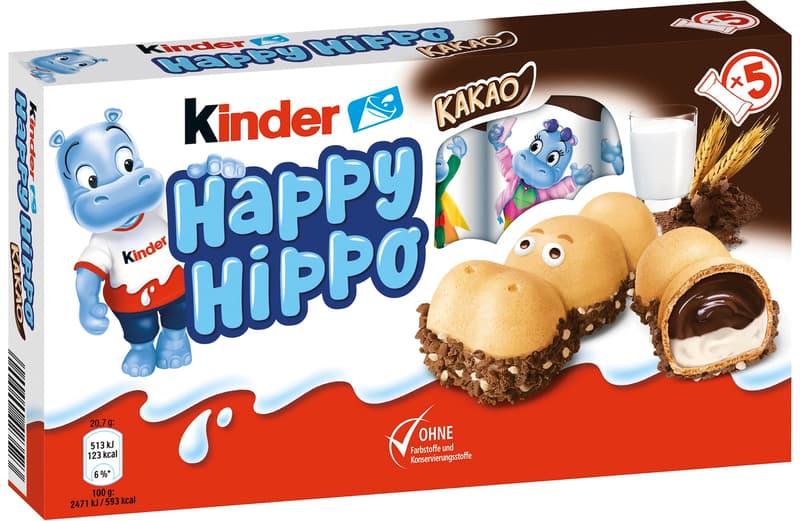 Kinder Happy Hippo Cacao