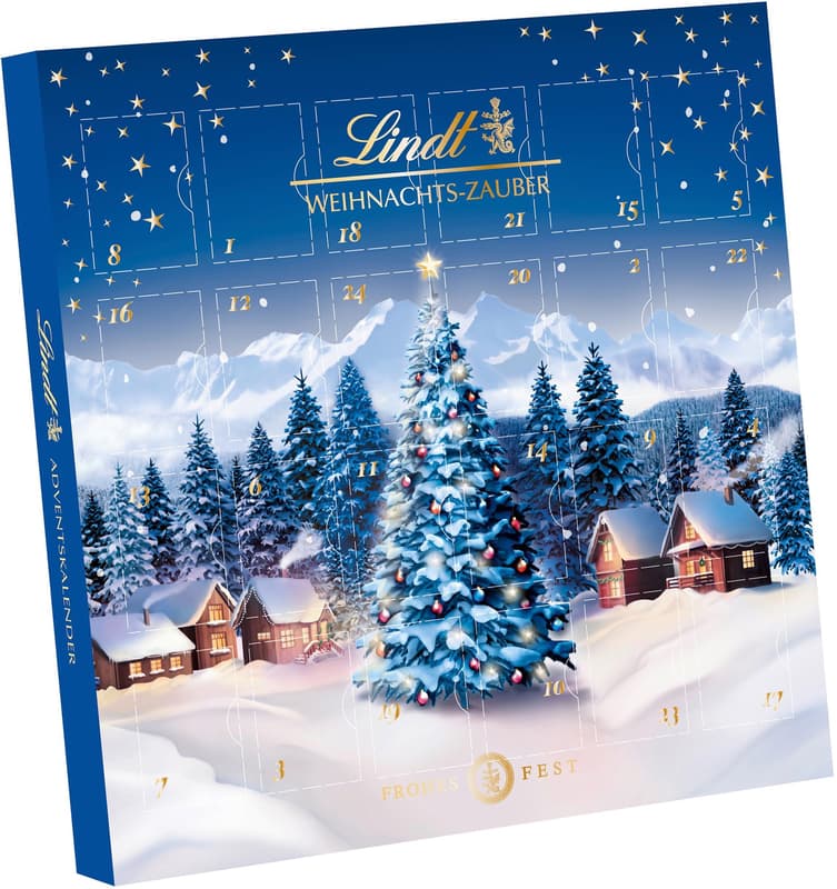 Lindt Weihnachtszauber Mini-Tisch-Kalender