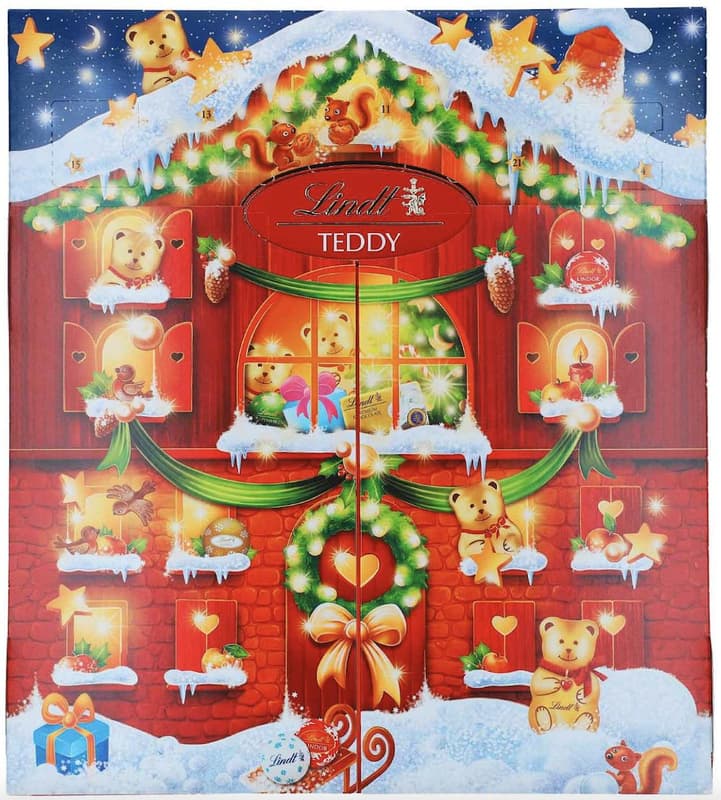 Lindt Kleiner Teddy-Adventskalender