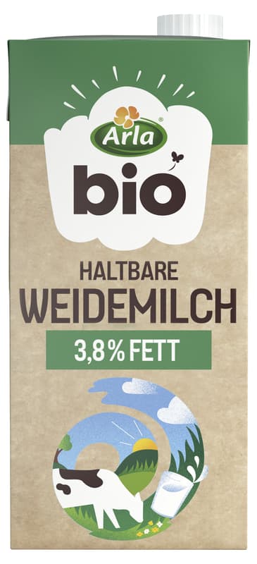 Arla Organic Long-Life Grass-Fed Milk 3.8%